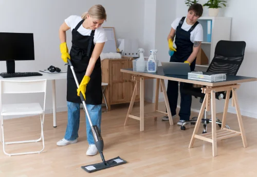 Nettoyage de bureau professionnel à Jumièges